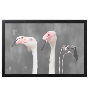 Bloomingville Flamingo Taulu Kehyksellä