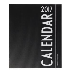 Design Letters A4 Kalenteri 2017