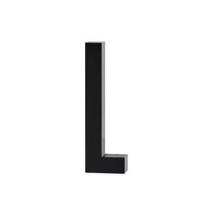 Design Letters Harmaa Kirjain Alumiini L
