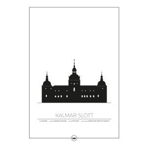 Sverigemotiv Kalmar Slott Poster Juliste 50x70 Cm